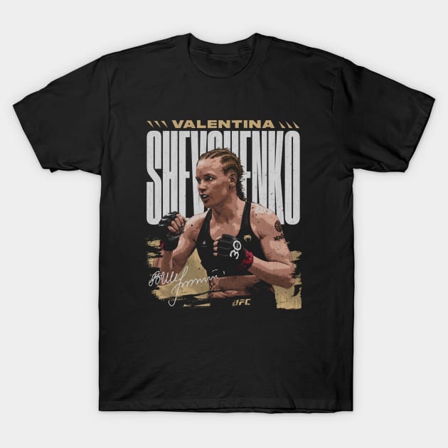 Valentina Shevchenko Bold T-Shirt by ganisfarhan